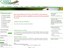 Tablet Screenshot of caseo.fr